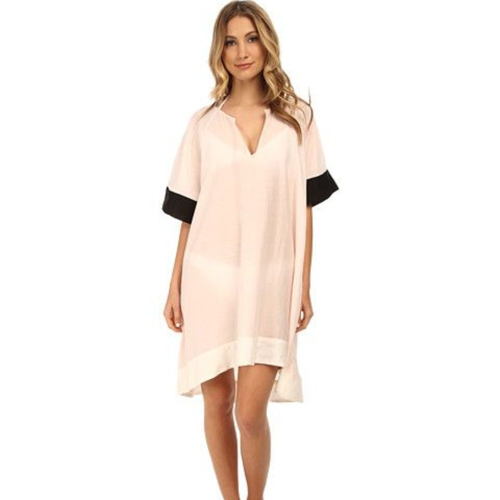 Kate Spade Blush Parrot Cay Cover Up Dress Xsmall NWT